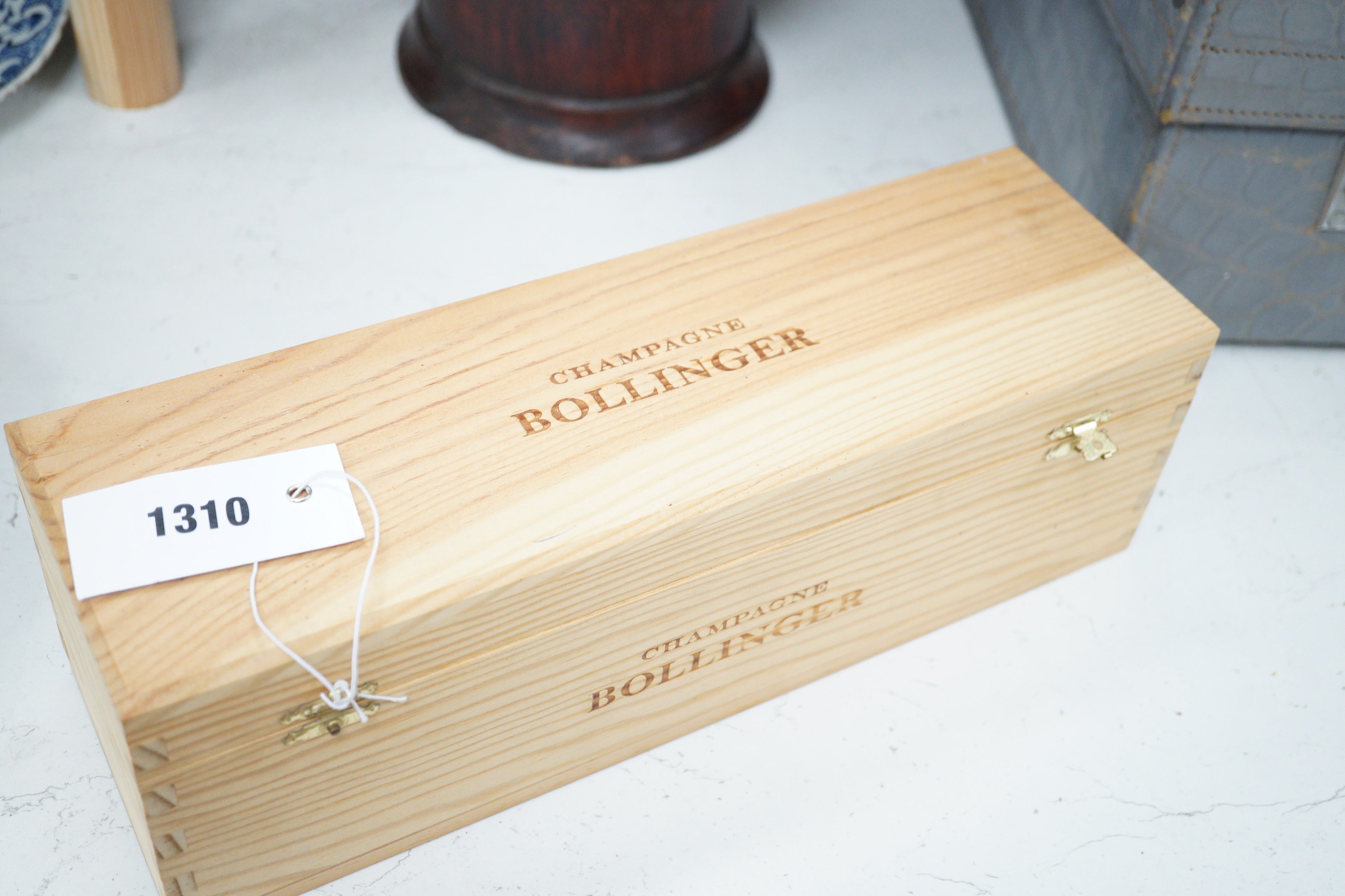 A bottle of Bollinger R.D. 1988, 75cl in original wood case